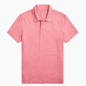 T-shirts de golf en polyester vierge T-shirts pour hommes unis T-shirt polo en coton avec logo personnalisé Chemises polo pour hommes grande taille pour hommes - Product Image 5