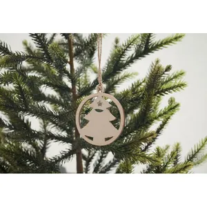 ARSEED Decorazioni Natalizie Ecologiche in Legno, Palline Ornamentali per Albero - Product Image 1