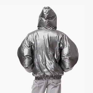 แจ็กเก็ตทรงปลาปักเป้าส่องแสงสำหรับผู้ชายแจ็คเก็ตขนปุยแบบมืออาชีพน้ำหนักเบาใส่สบายผลิตจากแจ็กเก็ตพรีเมียมของปากีสถาน - Product Image 4