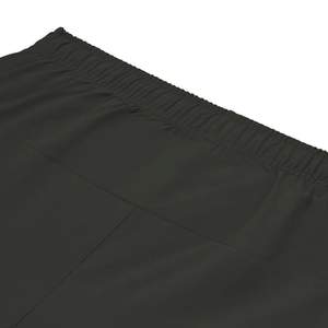 Short de course en polyester léger pour hommes, haut tendance, couleur unie, short d'entraînement décontracté, fermeture à la taille élastique, teint uni - Product Image 5