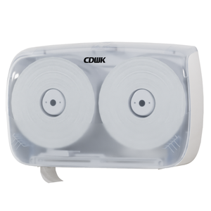 <span class=keywords><strong>Porte</strong></span>-papier toilette double rouleau commercial - Fixation murale - Plastique ABS - Étagère <span class=keywords><strong>de</strong></span> <span class=keywords><strong>salle</strong></span> <span class=keywords><strong>de</strong></span> <span class=keywords><strong>bain</strong></span> - Design moderne pour hôpitaux - Salles <span class=keywords><strong>de</strong></span> douche - Product Image 2