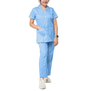 Nouveau Style personnel médical uniforme unisexe hôpital vêtements pour hommes Polyester mode conceptions gommage uniforme en toile - Product Image 1