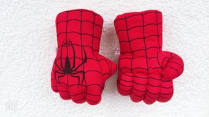 Nouveaux gants en <span class=keywords><strong>peluche</strong></span> vert poing et rouge <span class=keywords><strong>araignée</strong></span>, fabricant de gants de boxe pour enfants, taille <span class=keywords><strong>géante</strong></span> - Product Image 6