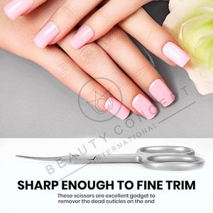 Removedor de Piel Muerta, Tijeras de Acero Inoxidable, Servicio OEM, Más Vendido, Impresión de Logotipo Personalizado, Diseño para Diestros, Concepto de Belleza - Product Image 5