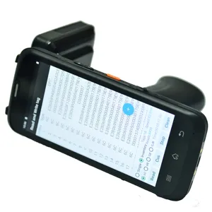 Barcode Scanner Portable PDA Data Terminal Inventory UHF RFID Handheld Barcode Reader For Inventory Management