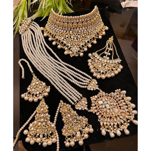 Neues Design Indischer <span class=keywords><strong>Bollywood</strong></span>-Stil Traditionelle Hochzeit Kompletter Braut schmuck Schöne indische Frauen Modeschmuck-<span class=keywords><strong>Sets</strong></span>