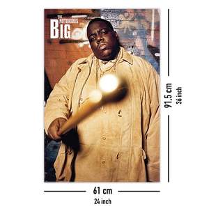 Modern Style the Notorious B.I.G. <b>Poster</b> Cane Wall Decor Made of Paper - Product Image 5