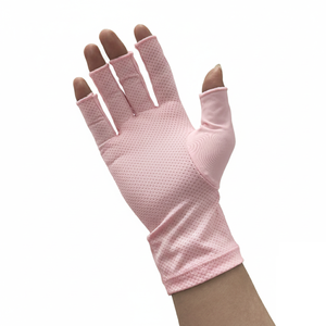 Guantes de Conducir sin Dedos, Antideslizantes, Unisex, de Nailon, Protección UV, Cantidad al por Mayor, Guantes de Conducir de Verano de Primera Calidad - Product Image 1