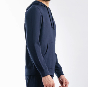 OEM Wholesale Solid <b>Lined</b> <b>Fleece</b> <b>Hoodie</b> Custom Contract Stitch Print Cotton <b>Hoodie</b> Regular Fit <b>Men's</b> Casual Funny Hoodies - Product Image 4