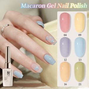 ยาทาเล็บเจลคุณภาพสูง R S <span class=keywords><strong>Nail</strong></span> สีมาการอง โทนนู้ด ชมพู ม่วง ฟ้า เขียว เหลือง สำหรับฤดูใบไม้ผลิและฤดูร้อน ใช้กับหลอดไฟยูวี - Product Image 2