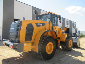 Excavatrice HL965 de chargeuse sur pneus 198KW à roues meilleure construction de machines à vendre - Product Image 6