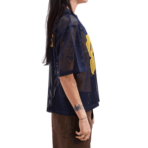 Deportes al por mayor de malla personalizada de entrenamiento profesional fabricante Lacrosse verde camisetas de fútbol para hombres camisetas para hombres - Product Image 2