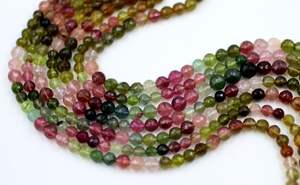 พลอยทัวร์มาลีนหลายเหลี่ยมเพชรพลอยขนาด10นิ้วพลอยทัวร์มาลีนทรงกลมตามธรรมชาติ - Product Image 3