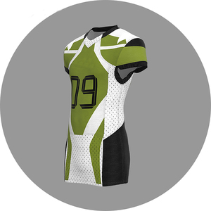 Vêtements de football américain pour jeunes Nouveau design à manches courtes Uniforme supérieur respirant et sain Ensemble de grande valeur - Product Image 2