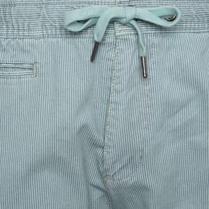 Mens Casual Elastic Waist Summer <b>Shorts</b> with Drawstring Cotton Blend Breathable Striped Chino <b>Shorts</b> for Beach and Daily Wear - Product Image 5