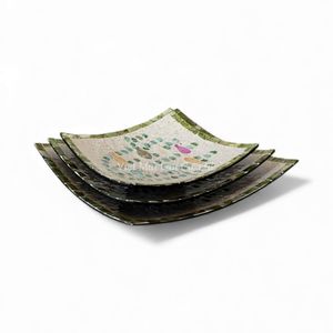 Plato de Nácar Sostenible para Decoración de Comedor Ecológico y Servicio de Mesa Decorativo de Vietnam - Product Image 2