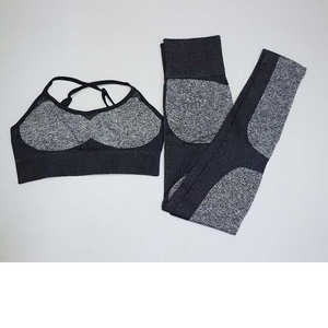 Conjunto de Gimnasio Profesional sin costuras, ropa de Fitness, sujetador y mallas de 2 piezas, conjunto de entrenamiento para mujer, traje de Yoga - Product Image 2