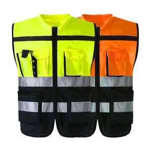 Vente en gros en usine de haute qualité OEM ODM gilet de sécurité extérieur respirant design réfléchissant personnalisé doux confortable Premium - Product Image 2
