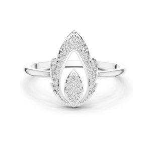 Bague élégante en diamant créé en laboratoire pour femmes, diamants VVS-VS EF CVD, or 18 carats, 14 carats, 10 carats et argent 925, rose, jaune, blanc - Product Image 3