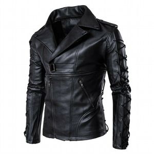 Nouvelle veste en cuir de vachette enduit de qualité supérieure pour l'automne, respirante, avec design personnalisé sur le devant, 100% cuir de vachette de qualité. - Product Image 2