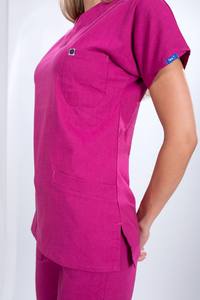 Uniformes Médicos Elásticos Unisex de Último Diseño, Uniformes de Hospital Elegantes y Personalizados de Poliéster/Algodón de Secado Rápido y Transpirables - Product Image 5