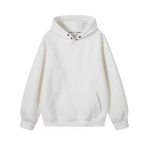 480g American Button Hoodie <b>Men</b> Fashion Brand Heavy Oversize Loose Solid Color <b>All</b>-<b>in</b>-<b>one</b> Hoodie Coat hoodies - Product Image 3