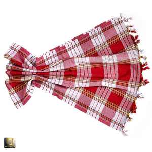 Serviette de plage douce et à séchage rapide en coton minimal à source durable Couverture sarong surdimensionnée pour piscine et spa Nom de marque - Product Image 3