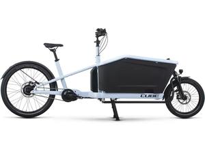 Bicicleta Eléctrica de Carga CUBES CargO Dual Hybrid 500 Flash Blanca y Negra 20, Auténtica en Venta - Product Image 5