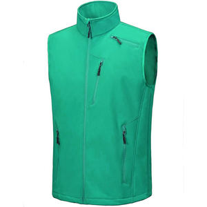 Custom Golf Softshell Sleeveless <b>Jacket</b> Windproof <b>Lightweight</b> Water Resistant Breathable Sportswear Outdoor Vest for Men Women - Product Image 3
