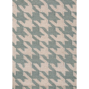 อัลฮัมบรา บลูพรมขนสัตว์สไตล์คลาสสิก 9x12 นิ้ว ทอแบบเรียบ สำหรับตกแต่งบ้าน ลายเรขาคณิต พรมห้องนั่งเล่น พรมทางเดิน รุ่น ADWL-13296 - Product Image 3