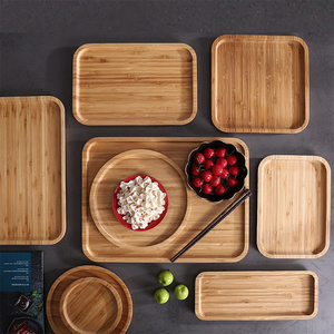 Collection de plateaux et assiettes en bambou - Product Image 3