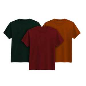Nouveaux hommes de haute qualité grande taille écologique respirant 180g coton Jersey personnalisé t-shirts décontractés - Product Image 3
