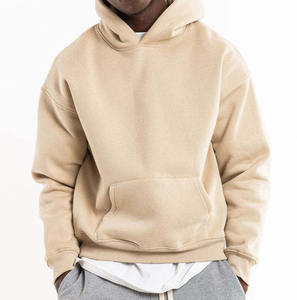 Sudaderas con Capucha de Felpa Francesa Personalizadas de Alta Calidad, Lisas, Sin Cordones, 100% Algodón, Extra Grandes, Gruesas, Pesadas, 450 Gsm, para Hombre - Product Image 1