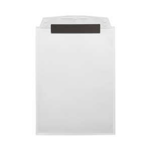 Portadocumenti Magnetico A4 Verticale con 1 Striscia Magnetica Bianco Confezione da 10-MA4210-02 - Product Image 2