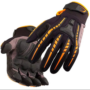 Gants anti-vibration absorbant les gants de mécanicien de construction à impact élevé Gants de travail de gisement de pétrole en nitrile rembourrés Gants antichoc personnalisés - Product Image 1