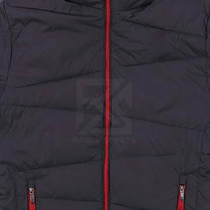 Veste d'hiver matelassée à manches longues 2025, dernier design, vêtements pour hommes, couleur noire, veste d'hiver - Product Image 6