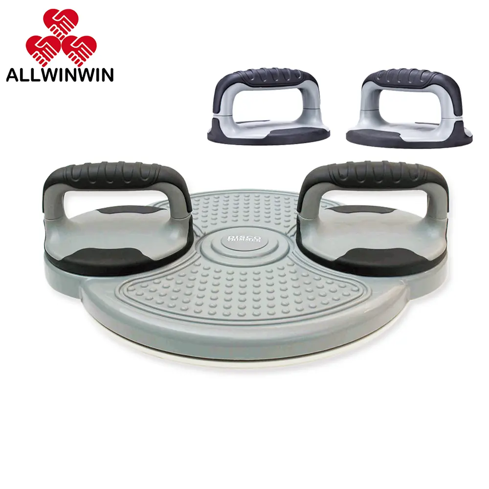 Allwinwin TWD21 Taille Twisting Disc-Afneembare Draaien Push Up Bar