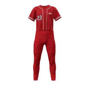 Meilleures ventes Vêtements de baseball et de softball unisexes de haute qualité Ensemble d'uniformes d'équipe de jeunes sur mesure pour adultes respirants - Product Image 2
