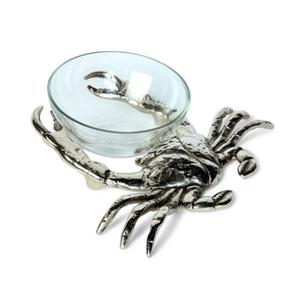 Bol en verre à plusieurs niveaux bicolore avec support de cerf en verre et aluminium métal bol décoratif bol attrayant bol de vente - Product Image 2