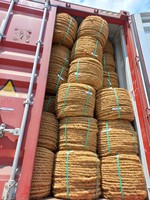 Meilleur prix Corde en fibre de coco écologique 100% naturelle biodégradable certifiée ISO 2307 Longueur personnalisée Fabriquée au Vietnam