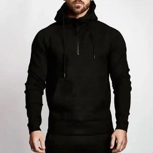 Premium quality 2026 Oversized Streetwear Track Suits Men <b>Zip</b> up Hoodie Set Blank Sweat suit <b>Joggers</b> Tracksuit for men - Product Image 1