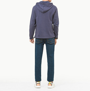 30% poliéster 70% algodón peso pesado grueso Invierno Polar de gran tamaño boxy fit color liso sudaderas con capucha - Product Image 5