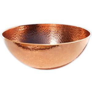 ชามโลหะสำหรับเสิร์ฟอาหารทำจากทองแดงทำด้วยมืออินเดีย - Product Image 2