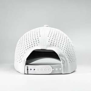 Casquette de golf unisexe à 5 panneaux, tissu imperméable, séchage rapide, découpe laser respirante, pour le sport de golf en plein air - Product Image 3