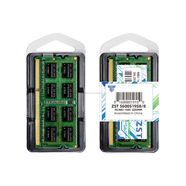 ZST DDR3 Laptop RAM 2GbB 4GB 8GB 1333MHz 1600MHz SODIMM 204Pin PC3-12800 Notebook Memory Module 1.35 V