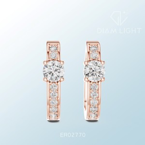 Pendientes Elegantes con Diseño de Racimo Redondo para Bodas, Fiestas, Uso Diario y Ocasiones Especiales - Product Image 3