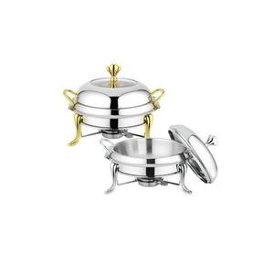 Gran oferta, platos de servidor de alimentos de alta calidad, equipo de comida, plato de frotamiento de Metal duradero, artículos de Buffet, calentador de alimentos, plato de frotamiento - Product Image 6