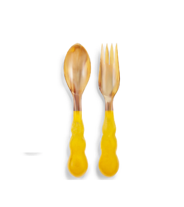 Juego de Cucharas de Resina Verde y Madera, Hechas a Mano, Ligeras, para Uso Diario en la Cocina, Comedor y Comidas Familiares - Product Image 3