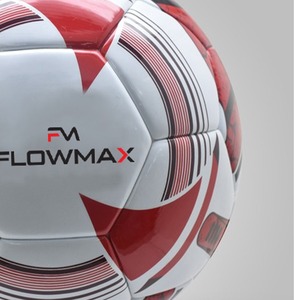 Ballon de football Flowmax Offre Spéciale à collage thermique 32 panneaux Ballon de football PU de compétition rouge et blanc 2025 - Product Image 4