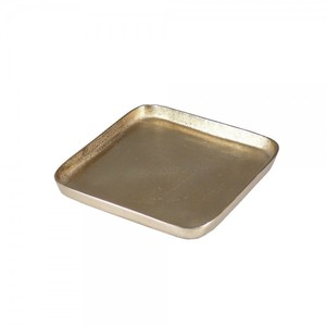 Bandeja para servir desayuno decorativa de Metal plateado rectangular hecha a mano, tocador de Perfume de mesa al por mayor para decoración del hogar para servir - Product Image 5